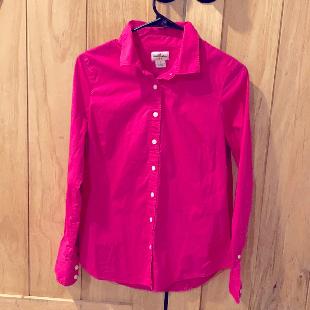 J.Crew Haberdashery Pink Button Down